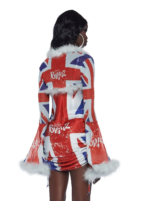 Cool Britannia Dress And Shrug Set