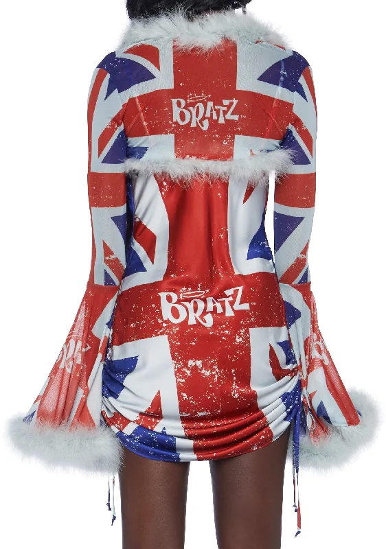 Cool Britannia Dress And Shrug Set