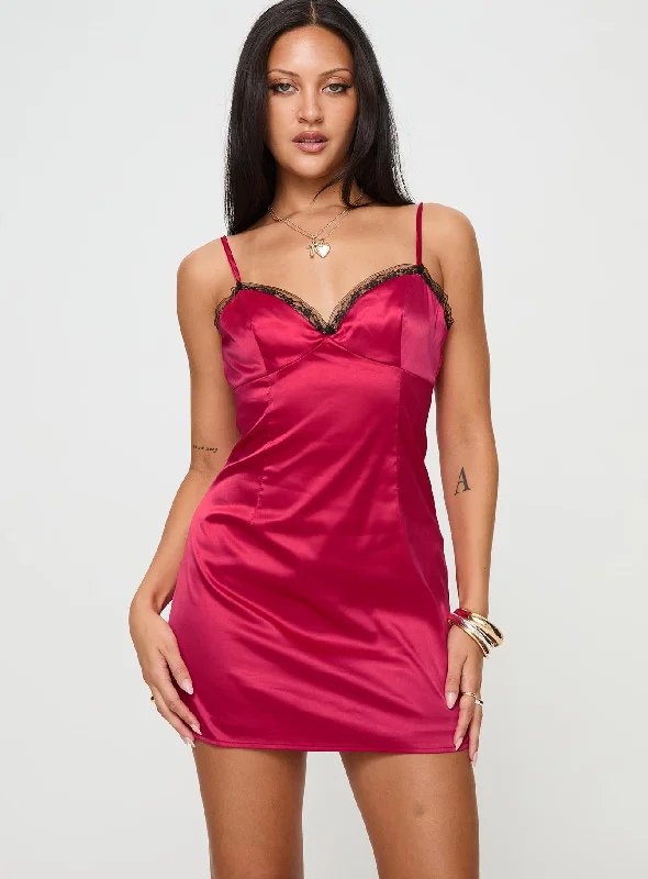 Illiser Mini Dress Red