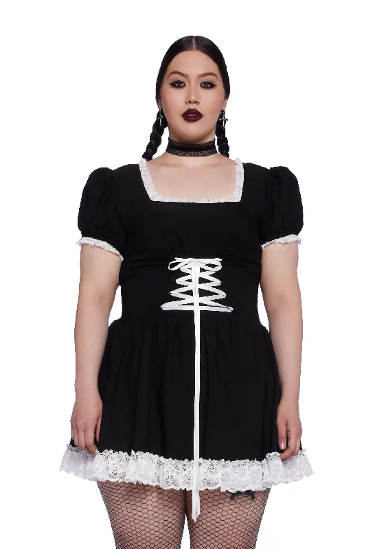 Plus Absolute Grim Mini Dress