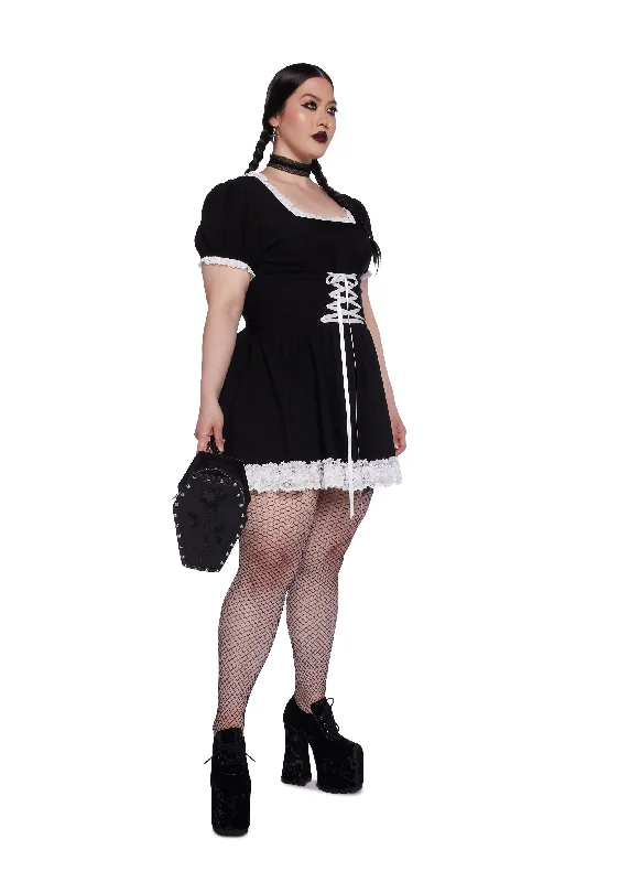 Plus Absolute Grim Mini Dress