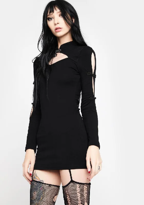 Punk Locomotive Bodycon Dress