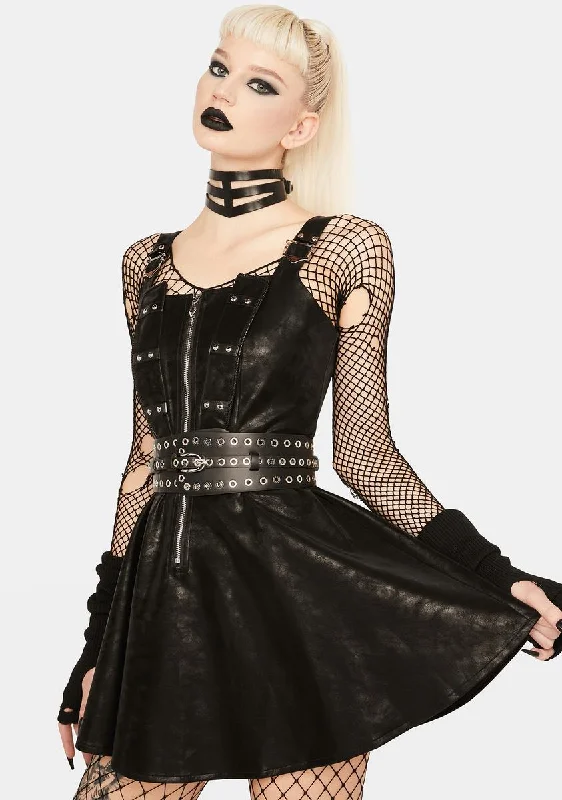 Punk Locomotive Mini Dress