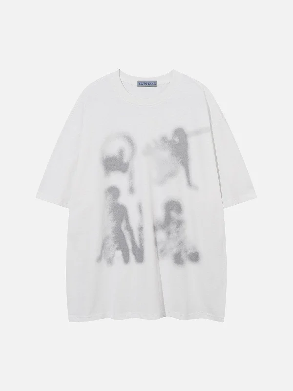 Aelfric Eden Blurring Shadow Graphic Tee