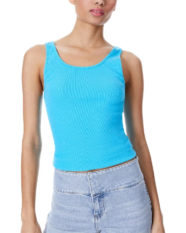 alice + olivia Jemi Rib Tank