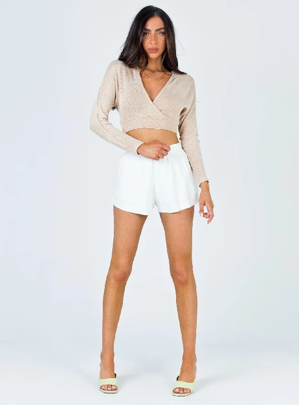 Beach House Shorts Off White