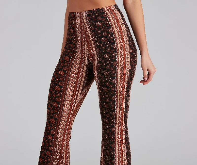 Bohemian Flair Printed Pants