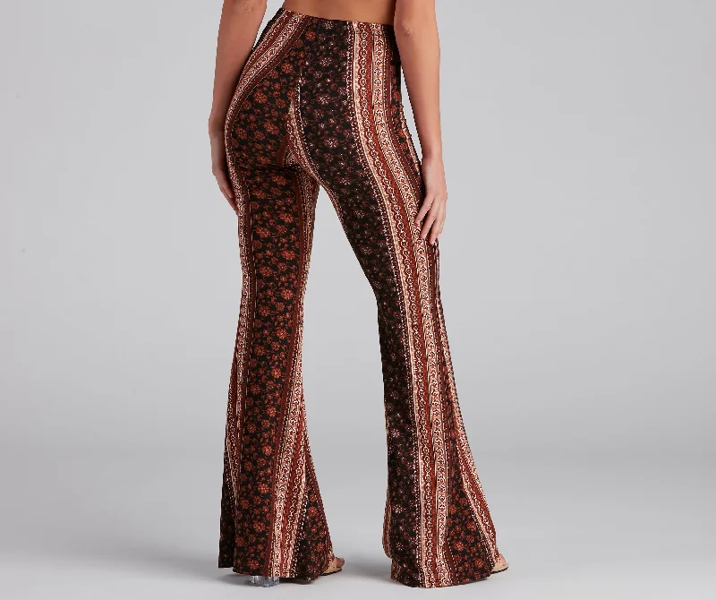 Bohemian Flair Printed Pants