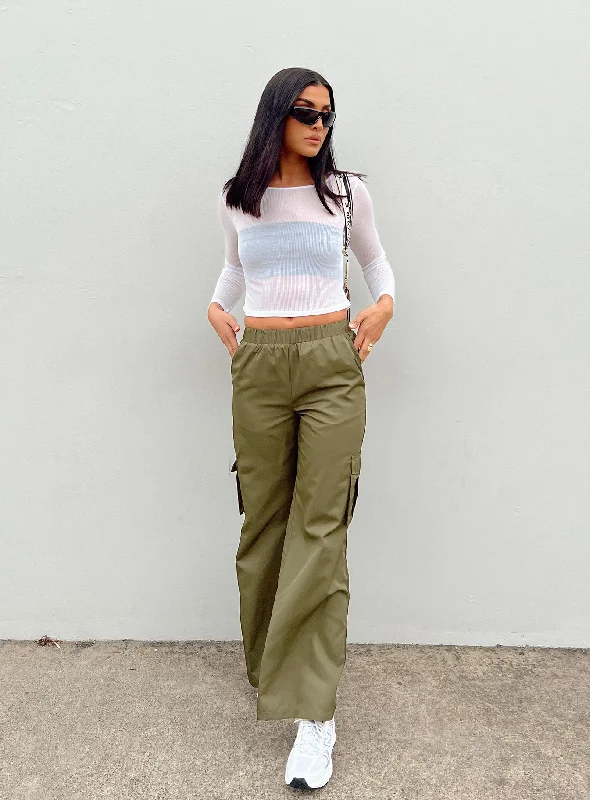 Cademan Cargo Pants Khaki