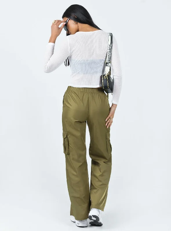 Cademan Cargo Pants Khaki