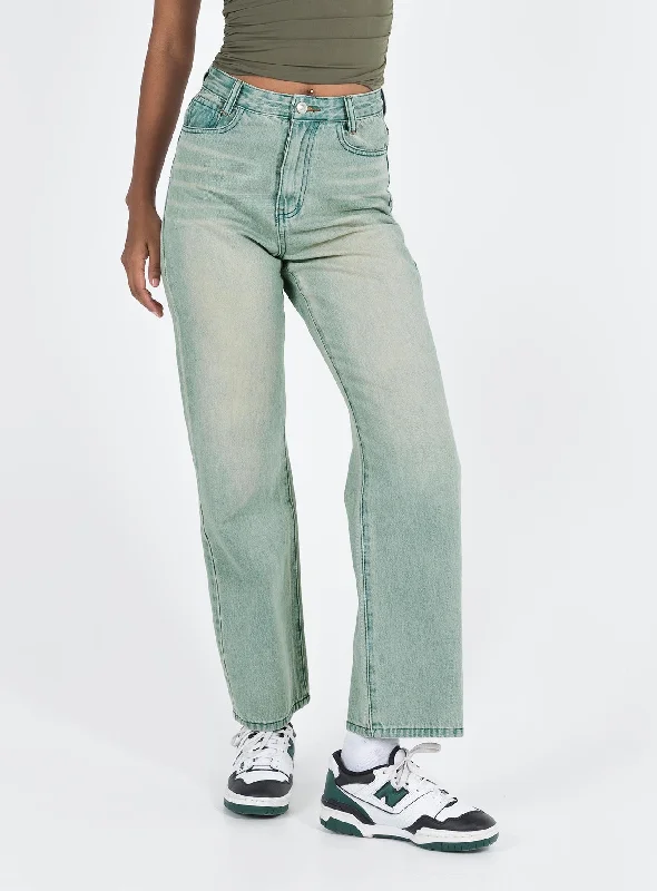 Clear The Air Jeans Light Wash Denim