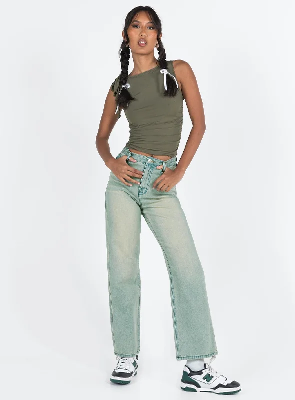 Clear The Air Jeans Light Wash Denim