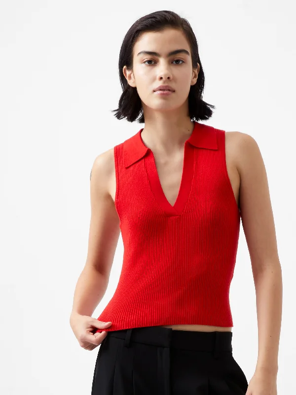 Cosysoft V Neck Sleeveless Sweater