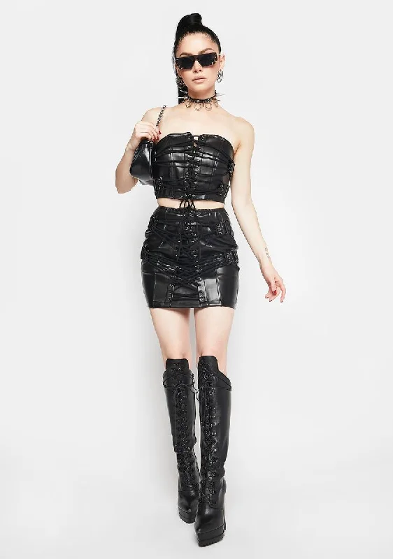 Dark Cosmic Phenomena Mini Skirt