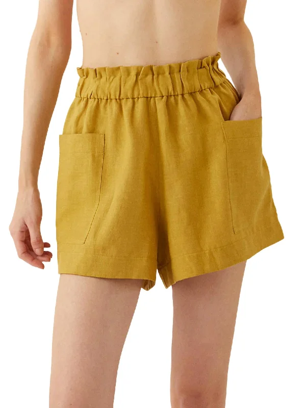 Emilia Shorts In Gold