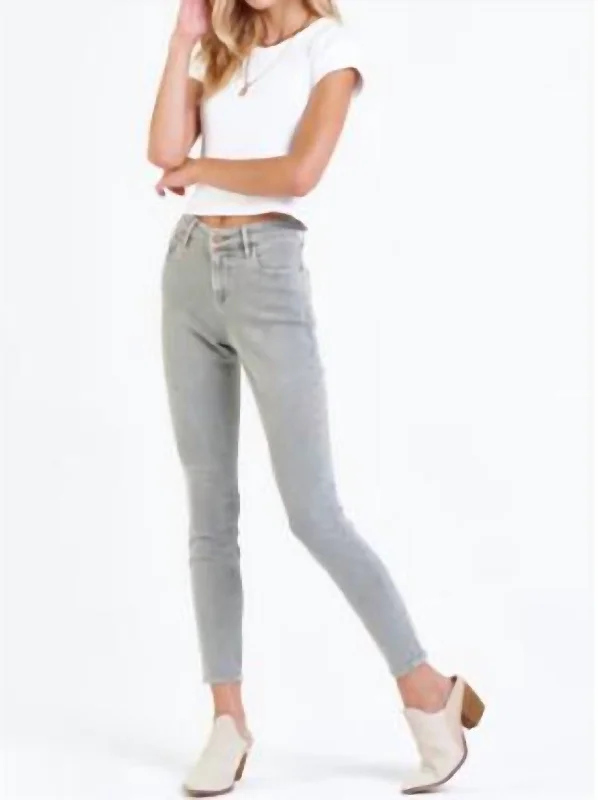 Gisele Hr Ankle Skinny In Desert Sage