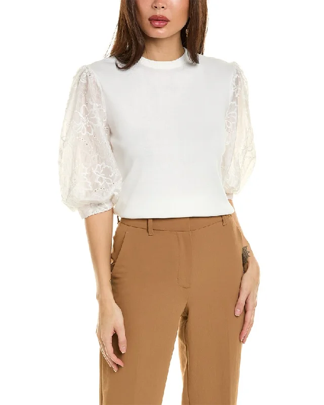 Gracia Embroidered Top