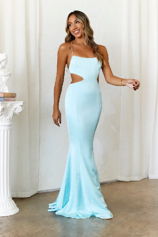 HELLO MOLLY To Be Admired Maxi Dress Mint