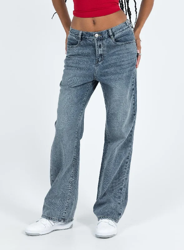 Hoban Jeans Mid Wash Denim