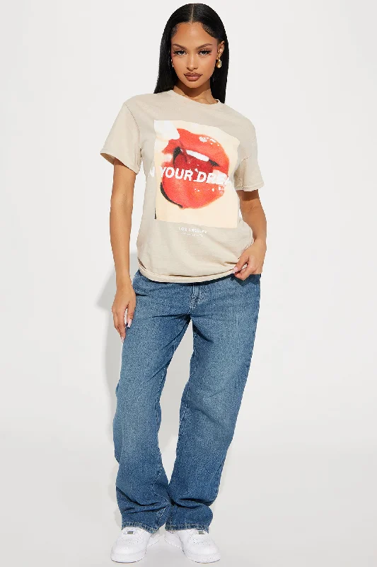 In Your Dream Graphic Tee - Sand