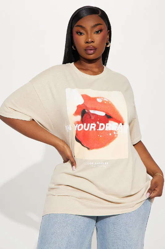 In Your Dream Graphic Tee - Sand