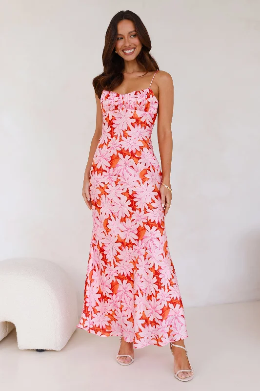 Irresistible Allure Maxi Dress Orange