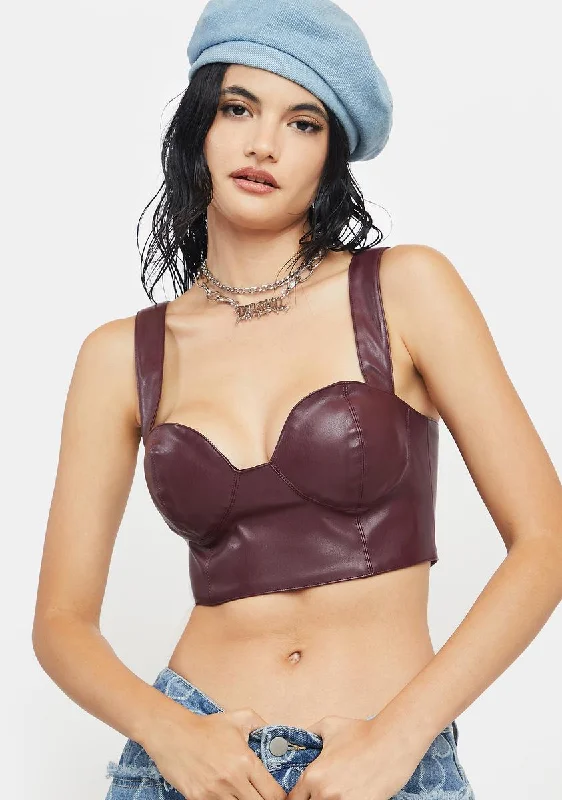 Koa Bustier Top