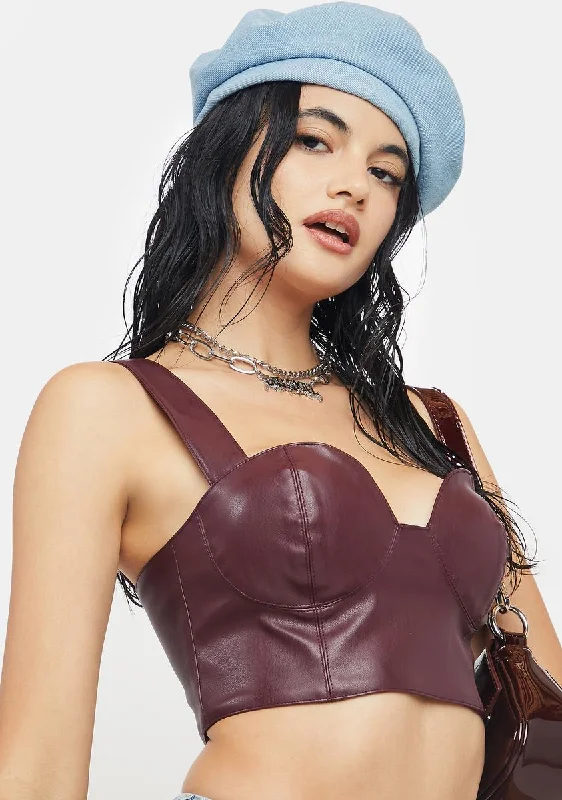 Koa Bustier Top