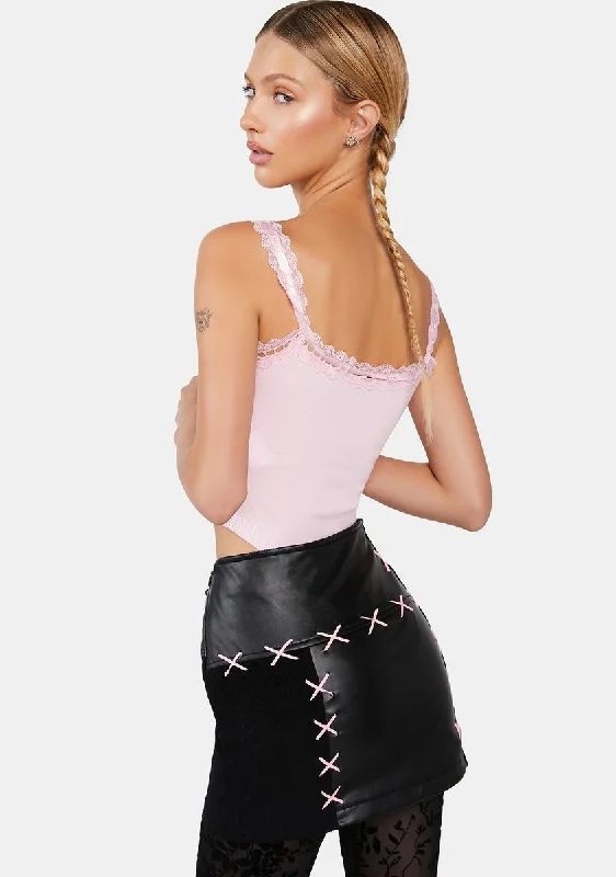 Midnight In Paris Mini Skirt