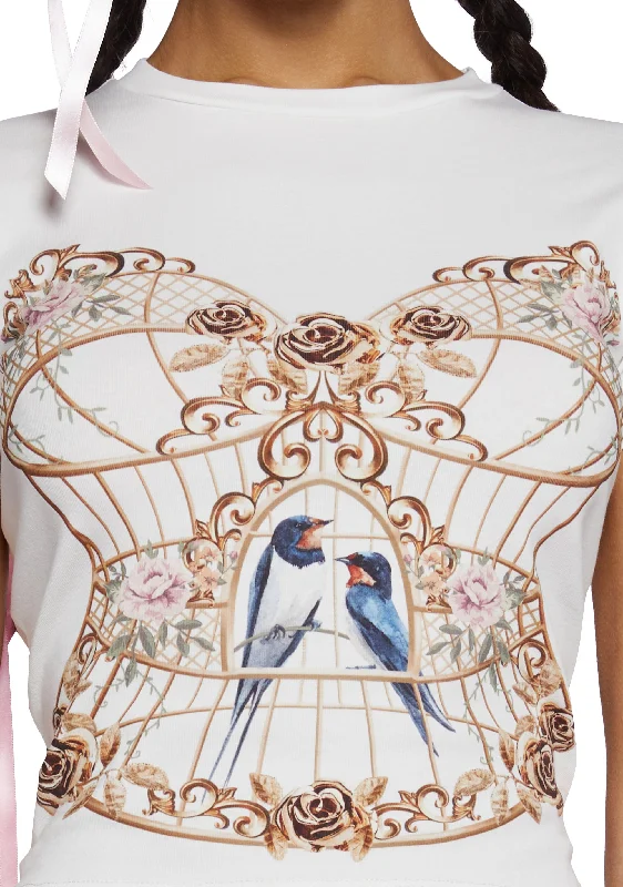 Not Ur Caged Bird Baby Tee