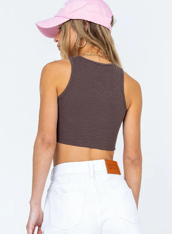 Organic Kallen Top Brown