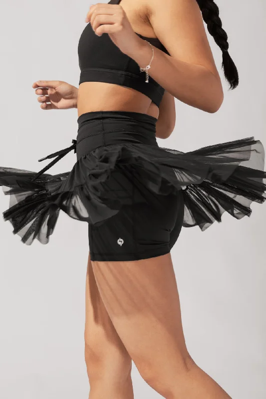 Pirouette Skort - Black