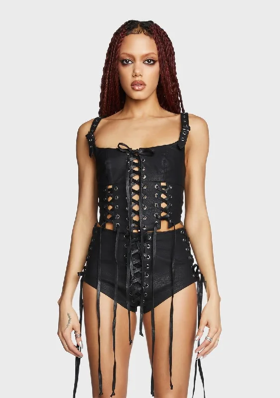 Poisoned Heart Corset Top