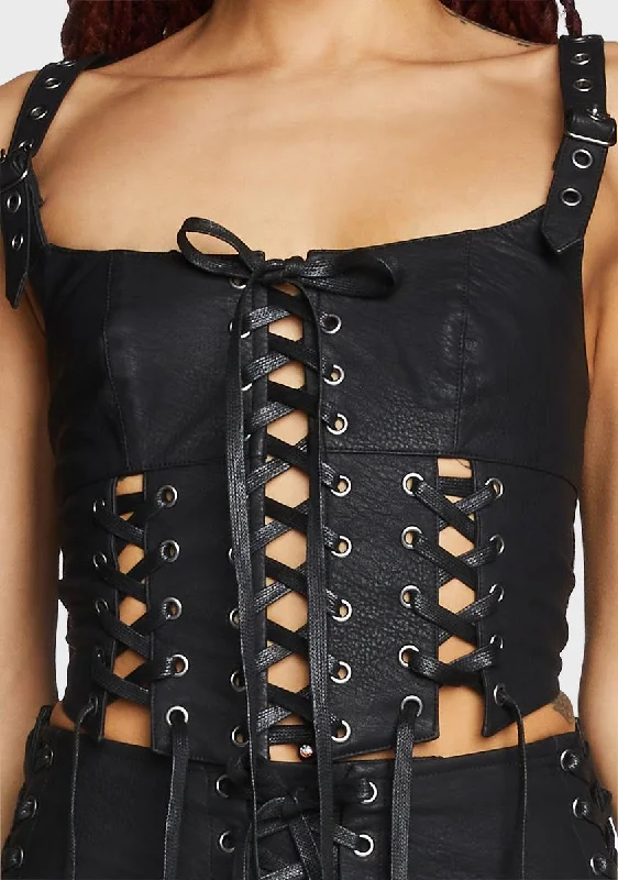 Poisoned Heart Corset Top