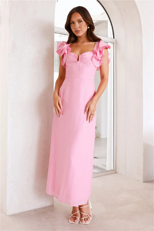 Provence De France Maxi Dress Pink