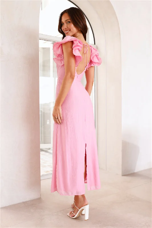 Provence De France Maxi Dress Pink