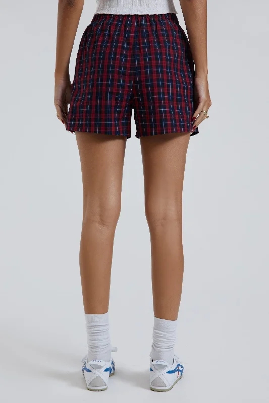 Red Tartan Boxer Short