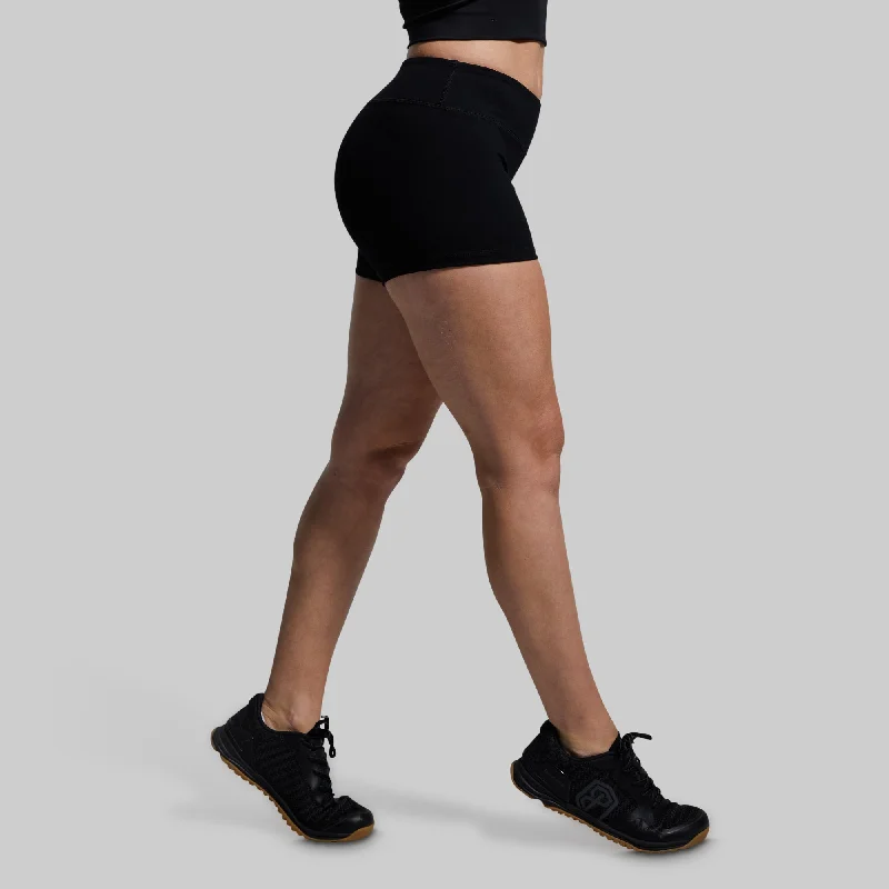 Renewed Vigor Booty Short 2.0 (Black)