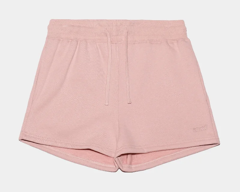 Erica Fleece Shorts Womens Shorts (Pink)