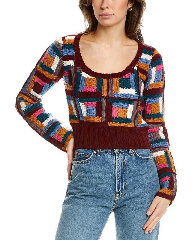 SEA NY Camryn Wool Sweater