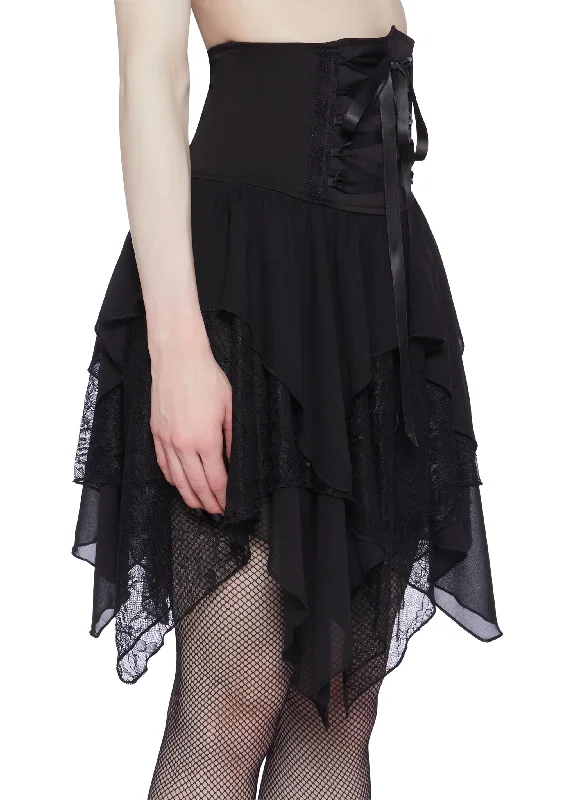 Secretly Spellbound Waist Cinching Skirt