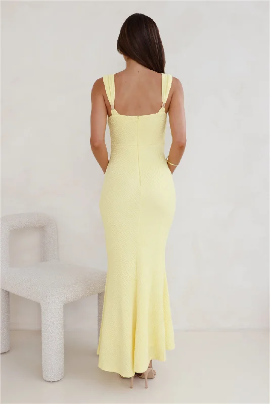 Seychelles Island Maxi Dress Yellow