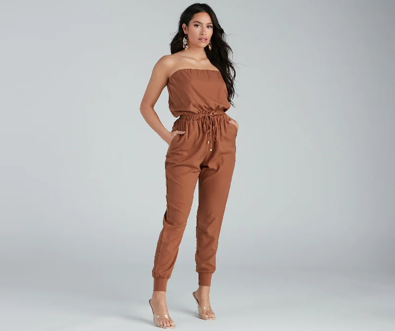 Take On The Day Jogger Jumpsuit