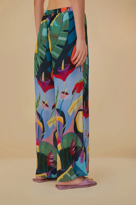 Tropical Scenario Multicolor Pants