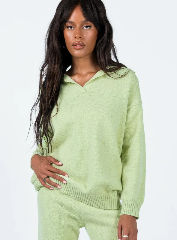 Waite Knit Sweater Sage