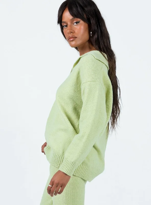 Waite Knit Sweater Sage