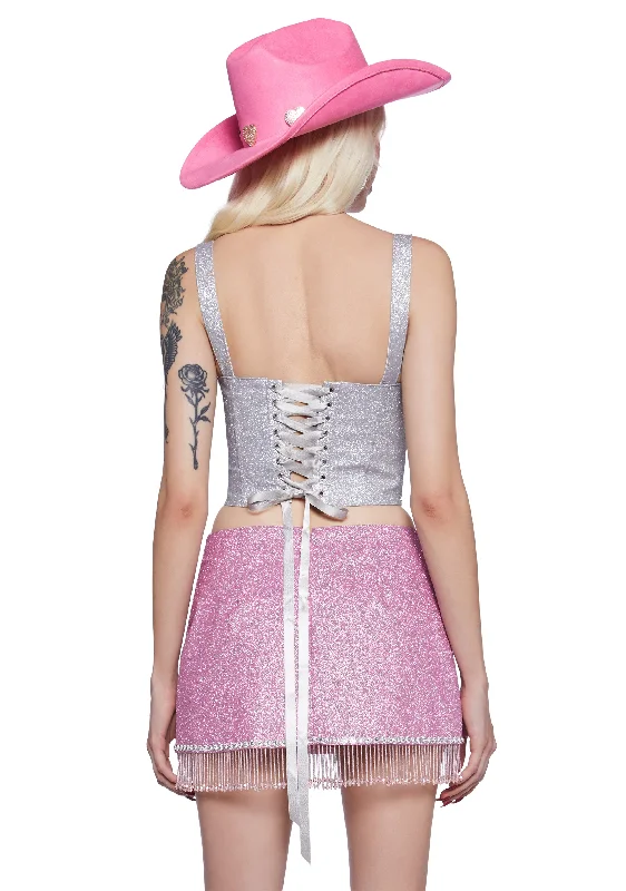 Dusty Trails Corset Top