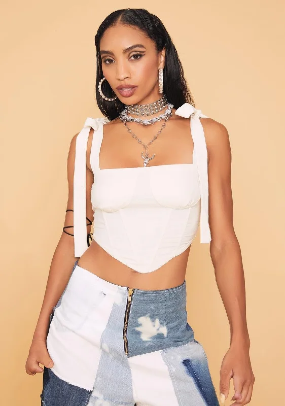 Wild Romance Corset Crop Top