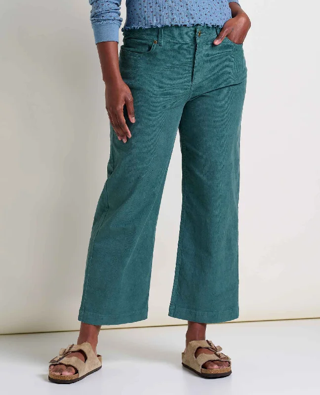 Women's Karuna Cord Wide Leg Pant