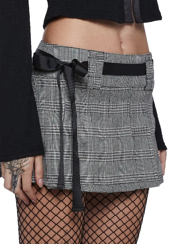 You're Invited Pleated Mini Skirt